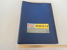 CATALOGO ORIGINALE RICAMBI 1966 FIAT 693N 693 N AUTOCARRO CAMION