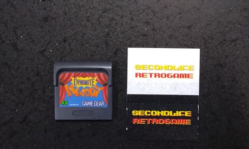 Sega game gear - game, headdy