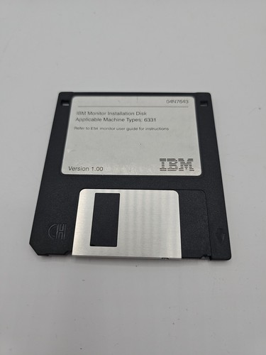 Ibm monitor installation disk - installation,