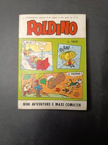 Fumetto poldino 6 - 6, (1970)