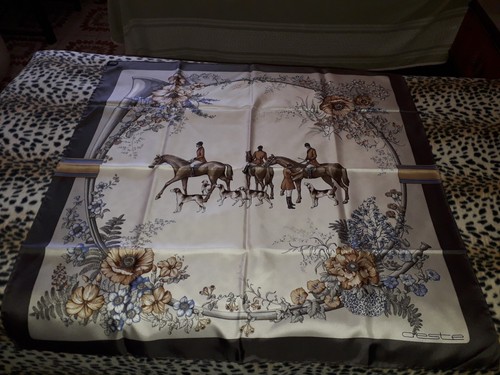 Foulard este vintage - d'este, seta