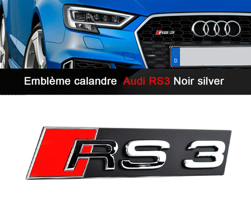 Logo audi rs3 calandre chrome - calandre,