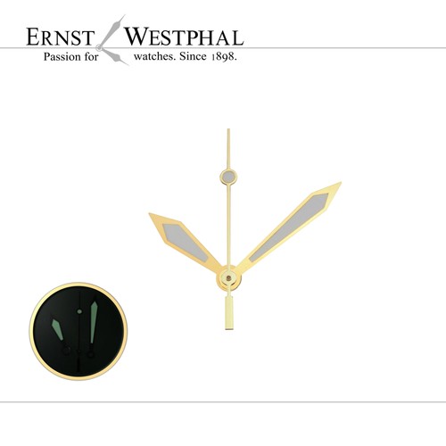 Ocean date set lancette oro - date,