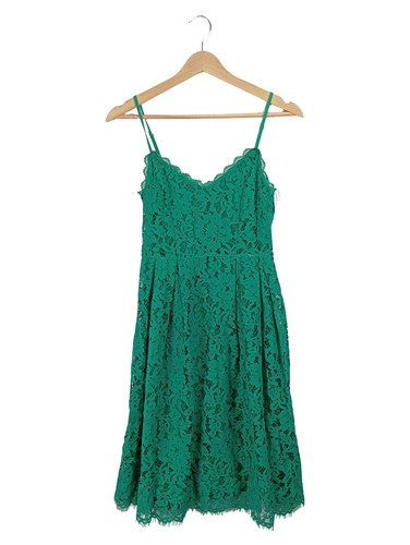 Abito pizzo donna verde - abito,