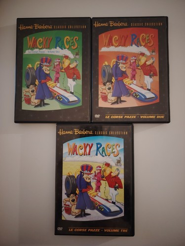 Wacky races dvd edicola - races,