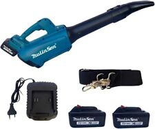 Soffiatore Elettrico 2 Batterie 72V 6 Velocità Variabili Giardino Foglie Esterni
