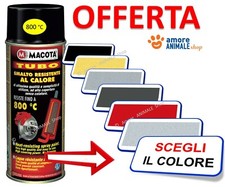 Macota TUBO ALTE TEMPERATURE 800 °C → Vernice Spray Pinze Freni Marmitte Tuning