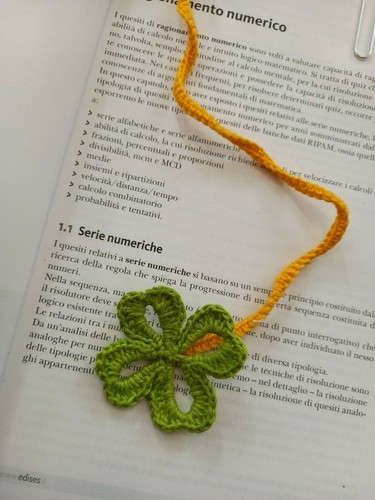Segnalibro quadrifoglio - segnalibro,