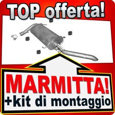 Silenziatore Posteriore per