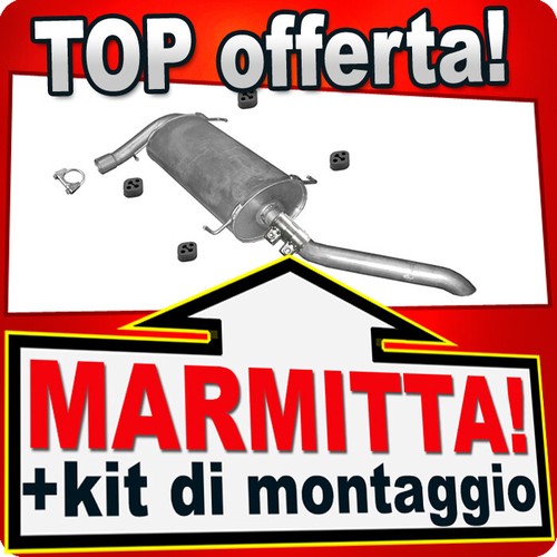 Silenziatore posteriore per - posteriore,