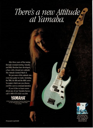Yamaha bass guitars billy - guitars,