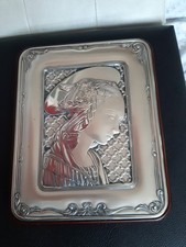 Grande Placca In Argento 925 Da Appendere