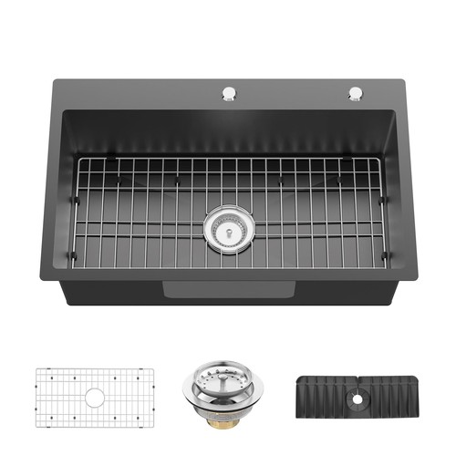 Lavello cucina nero 30x18 - cucina, nero,