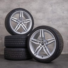 Audi A5 S5 cerchi con gomme invernali 19 pollici F5 8W B9 auto 8W0601025AM argen