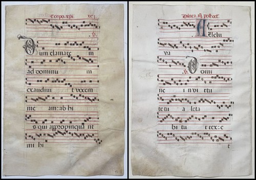 Antifonario pergamena - antifonario,