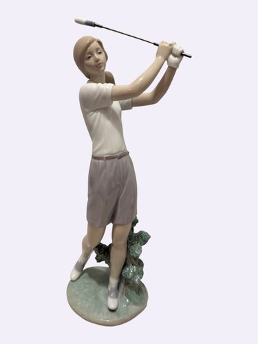 Figurina lladro lady golfer - lady,