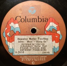 78rpm Frank Ferera-Anthony