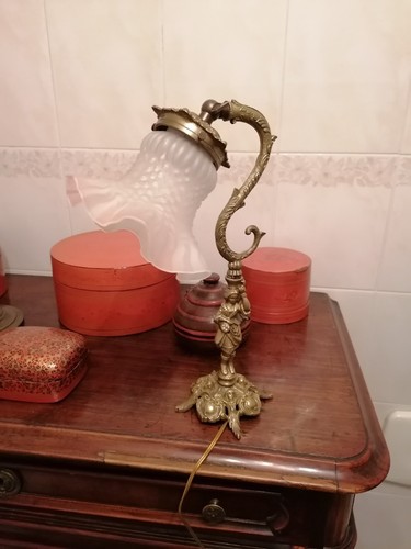 Lampada tavolo ottone - lampada,