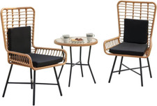 Set 3 Pezzi Arredo Giardino in