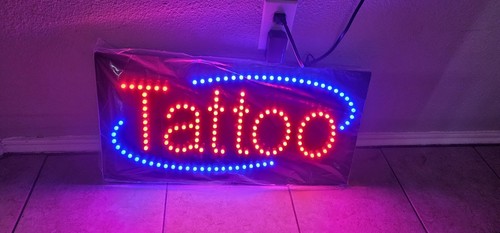 Insegna per tatuaggi - ,, 24"x12"