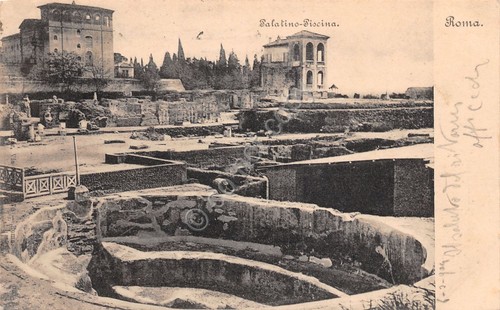 Cartolina roma palatino - cartolina,