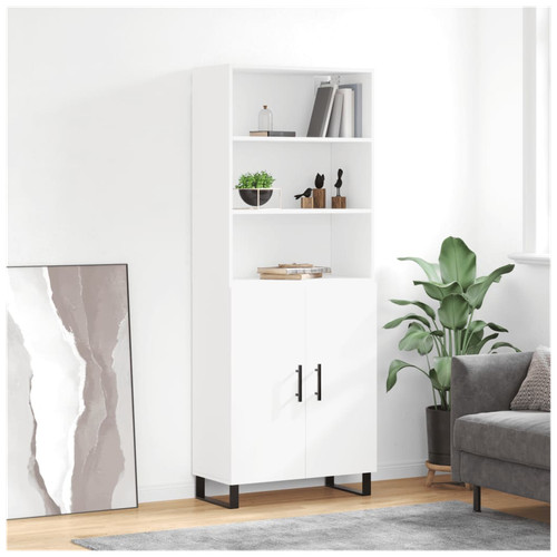 Credenza 5x34x180 bianco - 69,5x34x180, cm