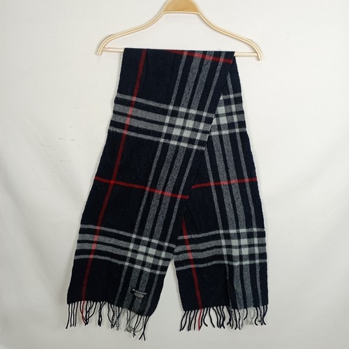 Sciarpa burberry blu - sciarpa, 100%