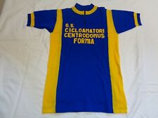 G.S. FORMIA CICLOAMATORI MAGLIA CICLISMO BICICLETTA CORSA EPOCA LANETTA 