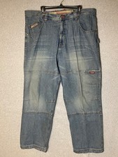 Lotto Vintage Pepe Jeans Uomo 42x33 Baggy Hip Hop Y2K Streetwear Falegname AA