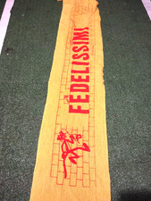 Messina? Ultras fedelissimi FOOTBALL scarf sciarpa calcio Vintage 80 ultrà