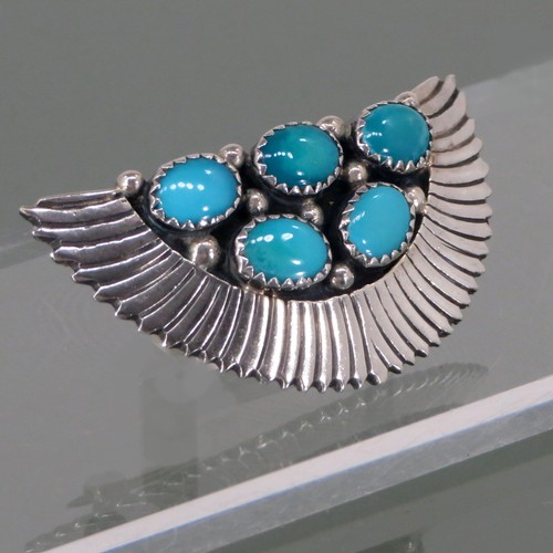 Spilla navajo argento - spilla,