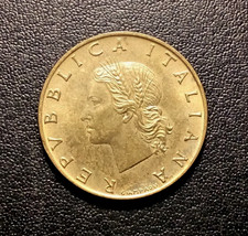 Moneta lire italia 1969 - moneta,