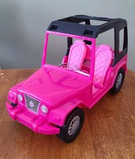 Barbie Doll Jeep Pink Passport