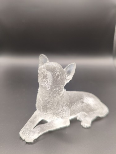 Homemade resin chihuahua dog - resin,