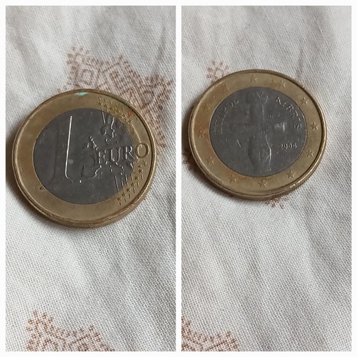 Moneta euro cipro 2008 - 1, 2008. 
