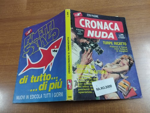 Cronache nuda fumetto 12 - nuda", n.
