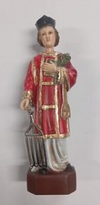 Statua San Lorenzo cm 28