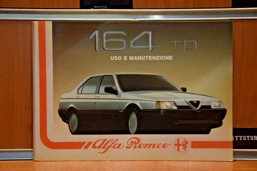 Alfa romeo 164 libretto - td,