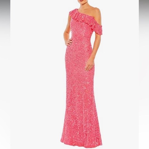 Abito monospalla mac duggal - abito,
