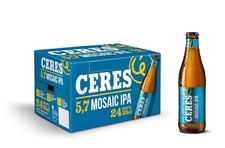Ceres Mosaic Ipa - 24 Bottiglie da 33 cl, Birra Indian Pale Ale, Gradazione