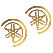 COPPIA DIAPASON ADESIVI ORO