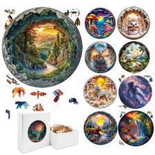 Puzzle in Legno 3D Universo -