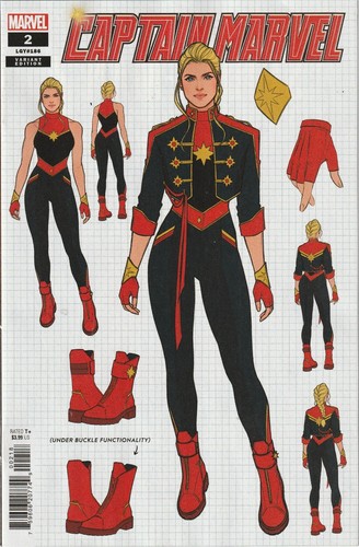 Captain marvel design 1 - captain, 1:10