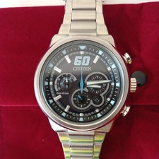 orologio uomo citizen eco drive usato ricarica solare cinturino in titanio