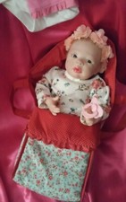 REBORN.VINILO SILICONA.CUERPO PAÑO.48CM.A ESTRENAR.REGALO CAPAZO Y MAS COSAS.ASI