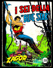 Zagor Scritta Rossa N°69 L. 350 - 1^ ristampa - Daim Press - Febbraio 1976