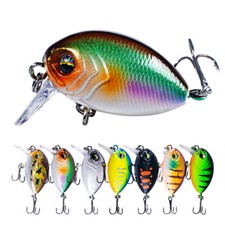 7 pz/set Crankbait 3,8 cm/3,8