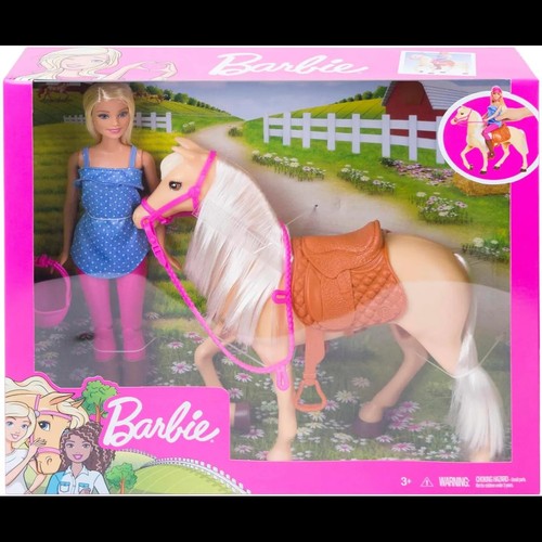 Barbie con cavallo - barbie,