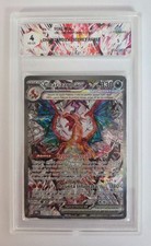 CHARIZARD EX (Secret rare) - Ossidiana Infuocata - 223/197 - gradata 4 - NM-MT
