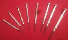 SET DI OTTO VECCHI GIRAVITI / CACCIAVITI DI PRECISIONE - ANNI 90